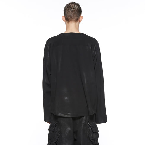 JULIUS 917CUM2 Black / Wide Sleeve Top