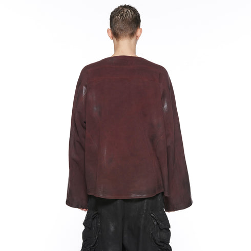 JULIUS 917CUM2 Blood / Wide Sleeve Top