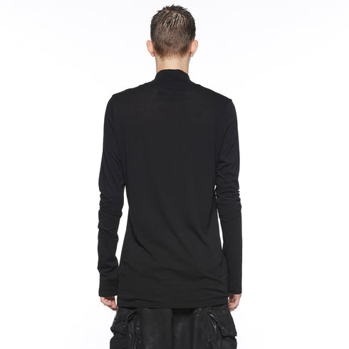 JULIUS 917CPM6 Black / The Order Of Chaos High Neck Top