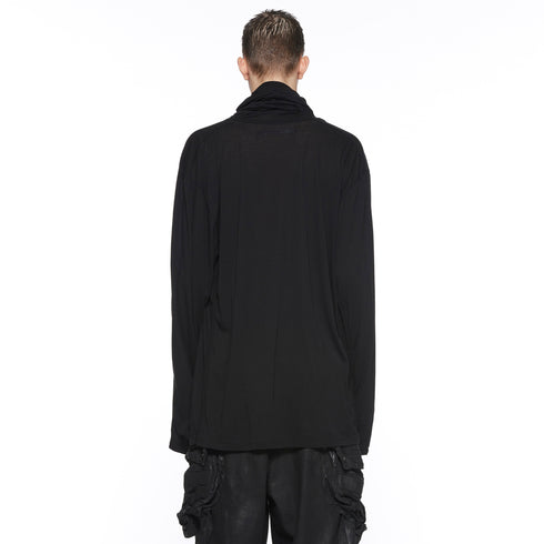 JULIUS 917CUM9 Black / Cowl Neck Top