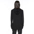 JULIUS 917CUM10 Black / Cowl Hooded Top