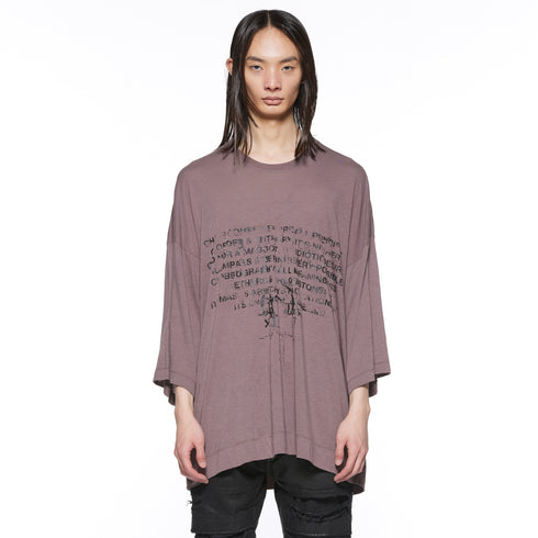 JULIUS 917CPM7 Ash Purple / The Order Of Chaos Over T-Shirt