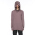 JULIUS 917CUM10 Ash Purple / Cowl Hooded Top
