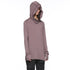 JULIUS 917CUM10 Ash Purple / Cowl Hooded Top