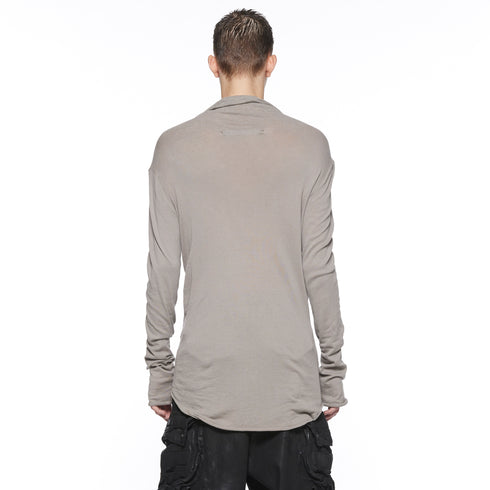 JULIUS 917CUM5 Cement / Over Drape Monk Top
