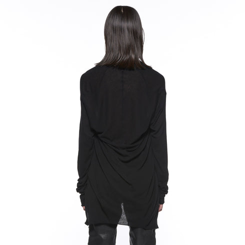 JULIUS 917CUM3 Black / Drape Cardigan
