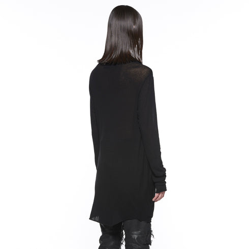 JULIUS 917CUM5 Black / Cowl Neck Drape Top