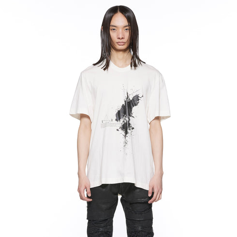 JULIUS 917CPM1 Off White / Garden T-Shirt