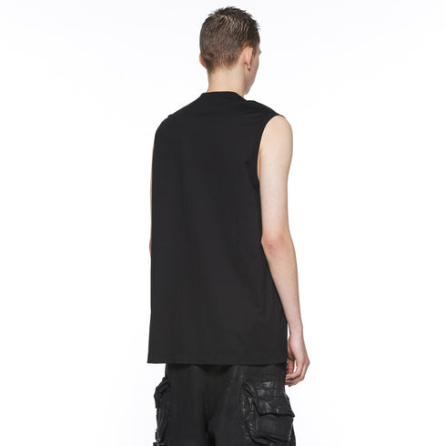 JULIUS 917CPM2 Black / Garden Sleeve Less Top