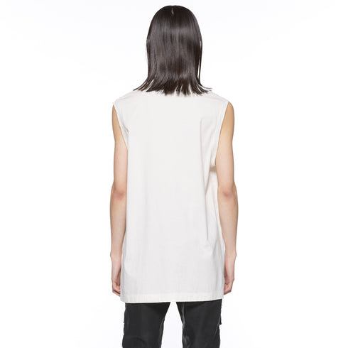 JULIUS 917CPM2 Off White / Garden Sleeve Less Top
