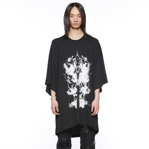 JULIUS 917CPM4 Black / Hermann Over T-Shirt