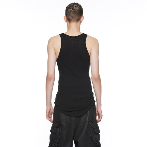 JULIUS 917CUM24 Black / Skinny Tank Top