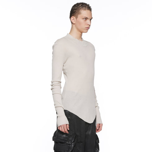 JULIUS 917CUM6 Plaster / High Neck Skinny Top