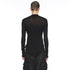 JULIUS 917CUM6 Black / High Neck Skinny Top