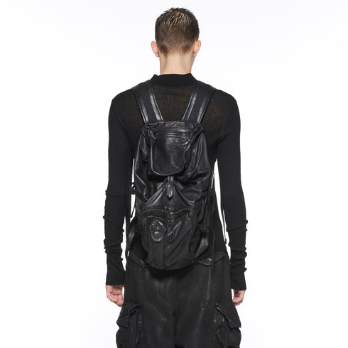 JULIUS 917BGU3 Black / Military Backpack