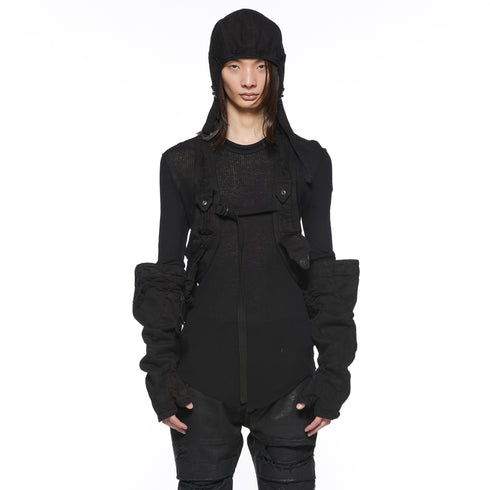 JULIUS 917VEM1 Black / Holster Vest