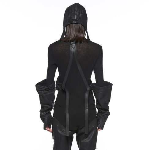 JULIUS 917VEM1-C Black / Holster Vest