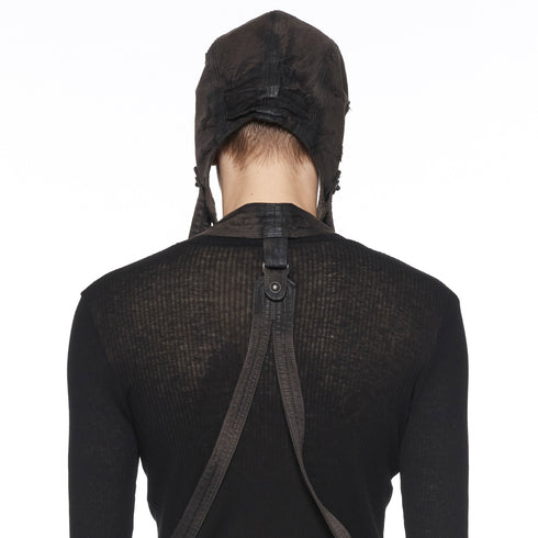 JULIUS 917ACU2-BW Dark Brown / Flight Cap