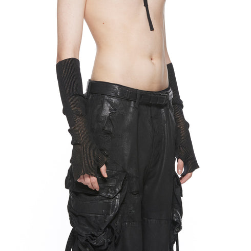 JULIUS 917ACU11-C Dark Brown / Curved Gloves