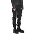 JULIUS 927PAM7-C Black / Coated Gasmask Skinny Pants