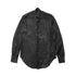 JULIUS 937SHM11 Black / Stand Collar Shirt