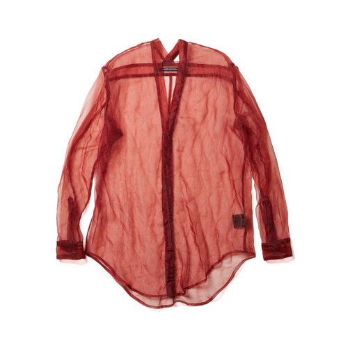 JULIUS 937SHM8 Blood / Slit Neck Shirt