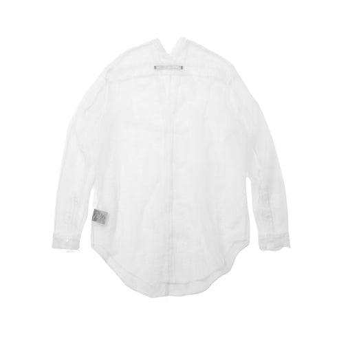 JULIUS 937SHM8 Off White / Slit Neck Shirt