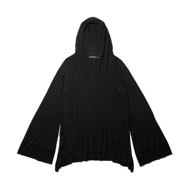 JULIUS 937CUM16 Black / Flare Sleeve Hoodie