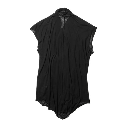JULIUS 937CUM10 Black / Cowl Neck Drape Top