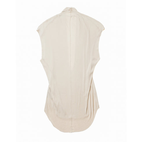 JULIUS 937CUM24 Sand / Slit Neck Top