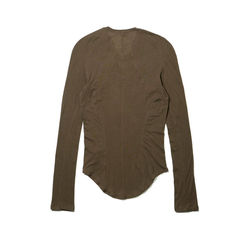 JULIUS 937CUM20 Brown / Seamed Skinny Top