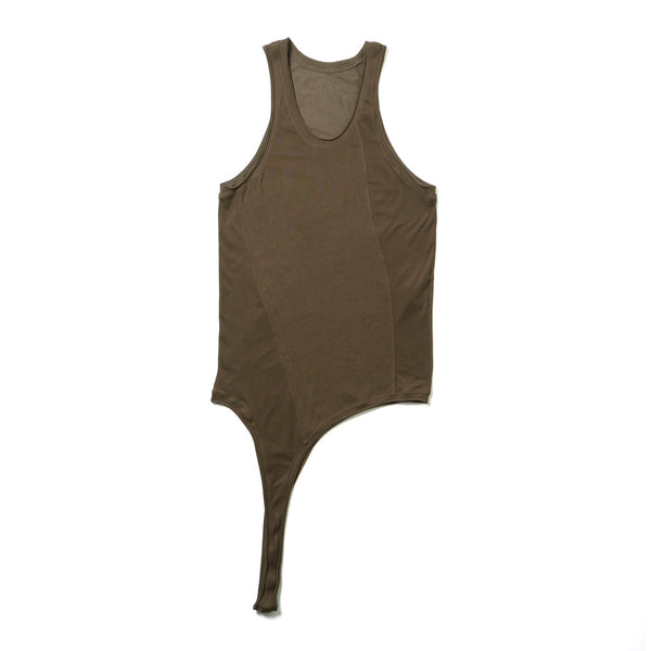 JULIUS 937CUM31 Brown / Strap Tank Top