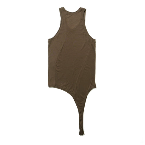 JULIUS 937CUM31 Brown / Strap Tank Top
