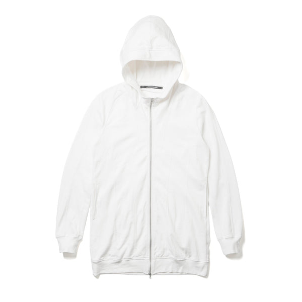 JULIUS 937CUM1 Off White / Seamed Hoodie