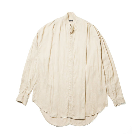 JULIUS 937SHM6 Sand / Tuck Shirt