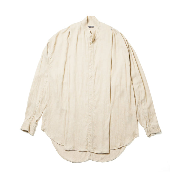JULIUS 937SHM6 Sand / Tuck Shirt