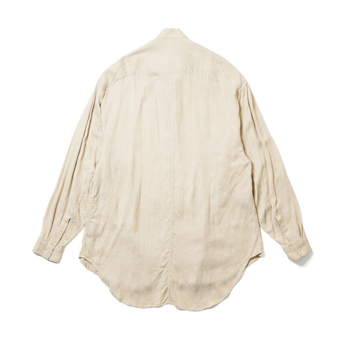 JULIUS 937SHM6 Sand / Tuck Shirt