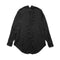 JULIUS 937SHM3 Black / Slit Neck Shirt