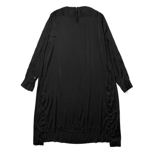 JULIUS 937SHM4 Black / Boat Neck Shirt