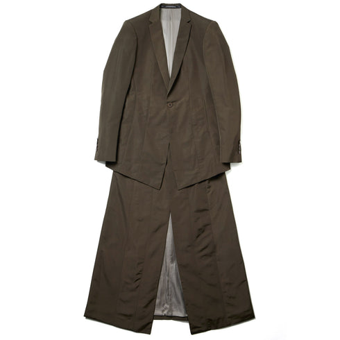 JULIUS 937JAM1-S Brown / Layered Tailored Jacket