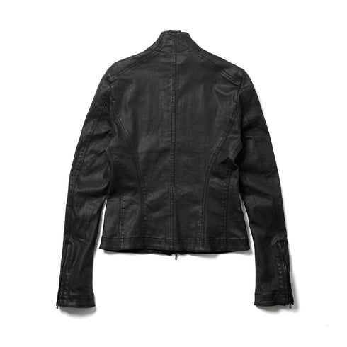 JULIUS 937BLM2 Black / Seamed Skinny Jacket