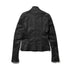 JULIUS 937BLM2 Black / Seamed Skinny Jacket