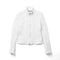 JULIUS 937BLM2 Off White / Seamed Skinny Jacket