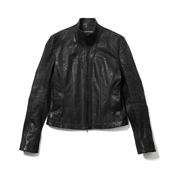 JULIUS 937BLM10 Black / Seamed Skinny Jacket