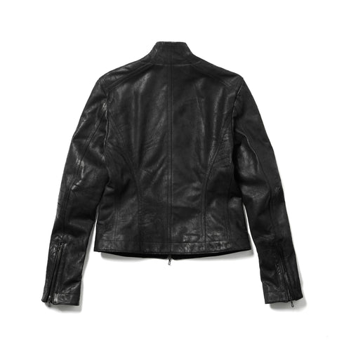 JULIUS 937BLM10 Black / Seamed Skinny Jacket