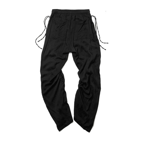 JULIUS 937PAM26 Black / Flare Wide Pants