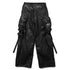 JULIUS 937PAM1-C Black / Gas Mask Pants