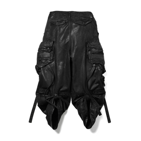 JULIUS 937PAM1-C Black / Gas Mask Pants