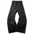 JULIUS 937PAM6 Black / Bending Tuba Pants