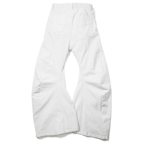 JULIUS 937PAM6 Off White / Bending Tuba Pants